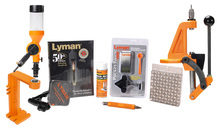 Lyman 7810350 Brass Smith Ideal C-Frame Reloading Press Kit Cast Iron 