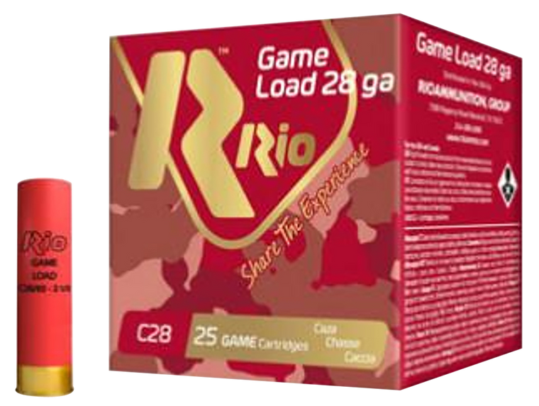 Rio Ammunition Game Load Rio Rchv286    28  2.75  1oz   Game Load     25/10