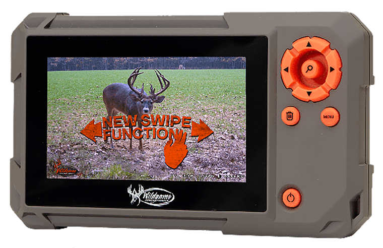 Wildgame Innovations WGIWGIVW0007 Trail Pad Swipe Gray/Orange AAA Battery Auxiliary/USB Port