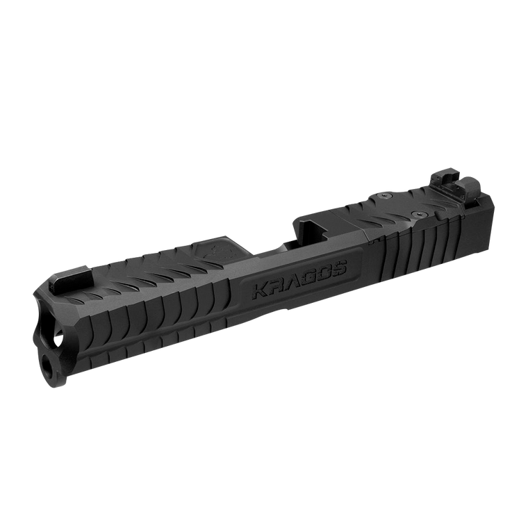 CMC Triggers SLD193GRMR KragosCompatible w/Glock 19 Gen3 RMR Cut Black DLC 17-4 Stainless Steel