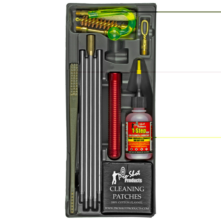 Pro-Shot Products Classic Box Kit, Cleaning Kit, 410 Gauge Shotgun S410KIT 