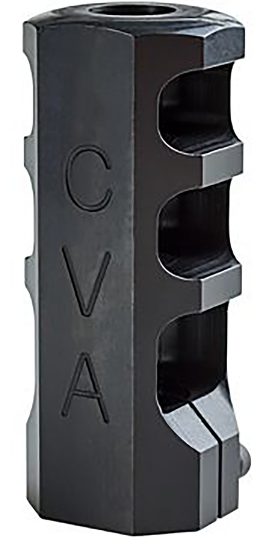 CVA AC1730 Muzzle BrakeBlack Nitride with 3/4"-20 tpi Threads for 40 Cal CVA Paramount