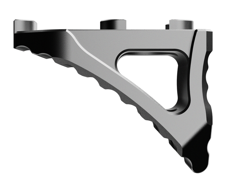 Rise Armament RA030GPHT Micro Hand StopSkeletonized Graphite Aluminum for M-LOK Handgaurd