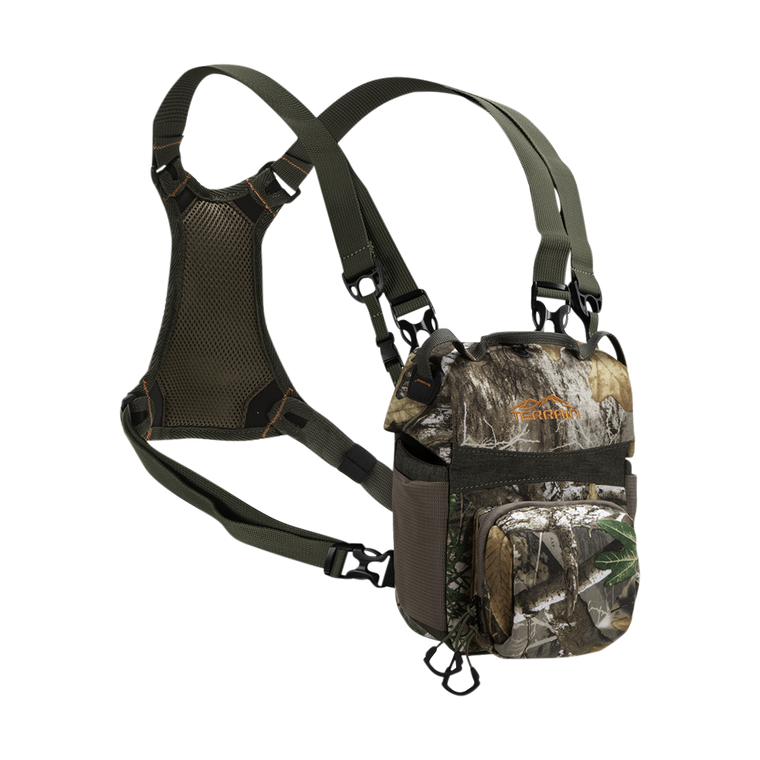 Terrain 19220 Mesa Deluxe Bino Pack Realtree Edge Back Harness Magnetic Closure