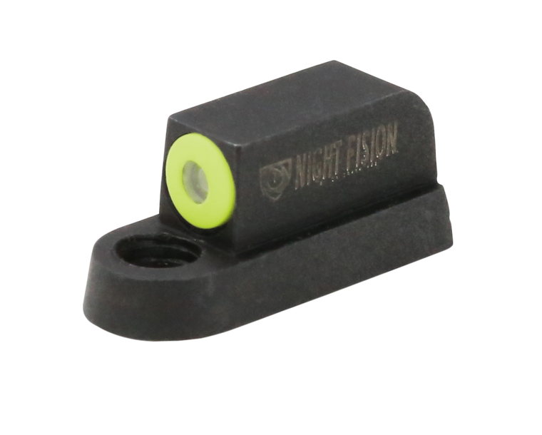 Night Fision CZU075001YGXX Tritium Night Sights For CZ-USABlack| Green Tritium Yellow Ring Front Sight