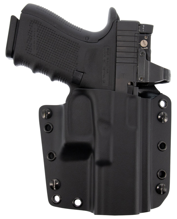 Galco CVS800RB CorvusIWB/OWB Black Kydex Belt Loop Fits Glock 43/43x/Taurus GX4 Right Hand