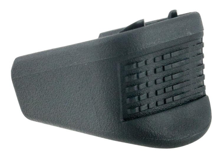 Pearce Grip PGGP Magazine Extensionmade of Polymer with Black Finish for Glock Mid, Full Size Models; Adds 2rds for 9mm Luger, 40 S&W & 357 Sig, 1rd for 45 GAP Magazines