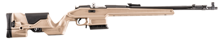 Archangel AA9130DT OPFOR Precision Stock Desert Tan Synthetic Fixed with Adjustable Cheek Riser for Mosin Nagant M1891