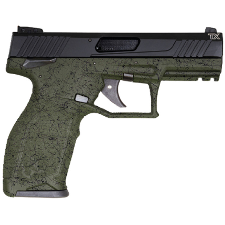 Taurus TX22 .22LR 16rd 4.1" Pistol Green Splatter - 1-TX22141