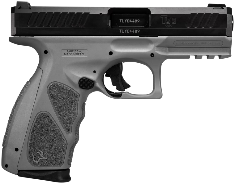 Taurus Ts9 Tau 1-ts9sr041gr Ts9 9mm 4 2x17 Nms Gr/blk