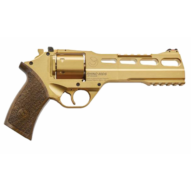 Chiappa Rhino 60Sar 6 357Mag Gold Walnut 6Rd