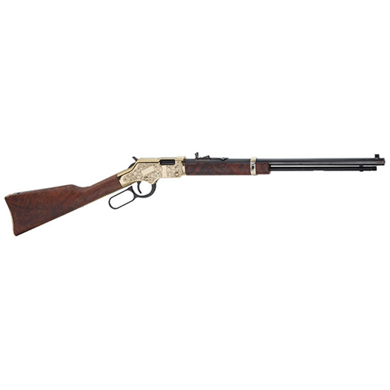 Henry Golden Boy Deluxe Engraved 3rd Edition .17 HMR Lever Action Brown 