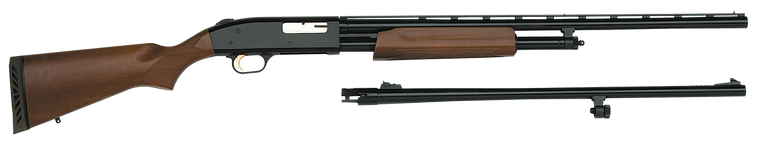 Mossberg 500 Combo Field/Deer 26"/24" 20ga Shotgun 3" Pump Wood