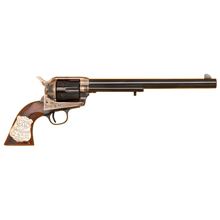 Cimarron Firearms Wyatt Earp S. A. Frontier Buntline .45 LC Revolver Blue