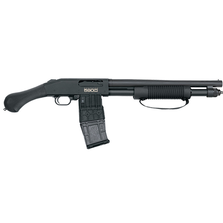 Mossberg 590M Shockwave 12ga 2.75" Mag-Fed Pump Action Shotgun - 50208