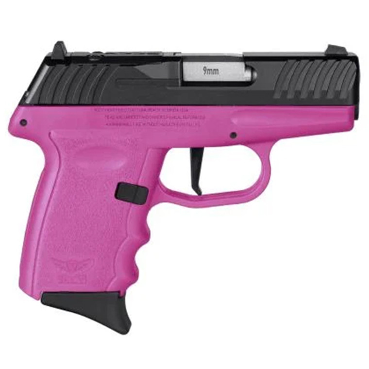 Sccy Dvg-1 9Mm Pink Blk Nms 10Rd