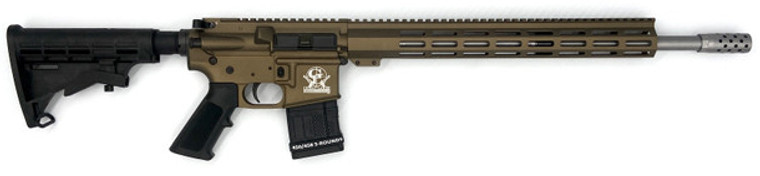 Great Lakes Firearms Ar-15 450Bm 18 Bronze/Ss 5Rd