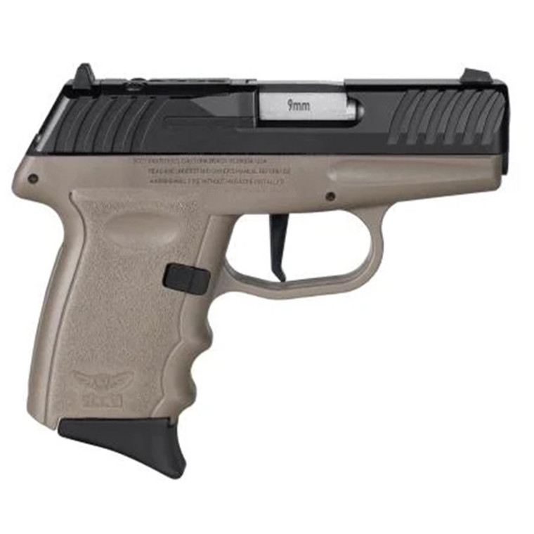 Sccy Dvg-1 9Mm Fde Blk Nms Red Dot Ready 10Rd