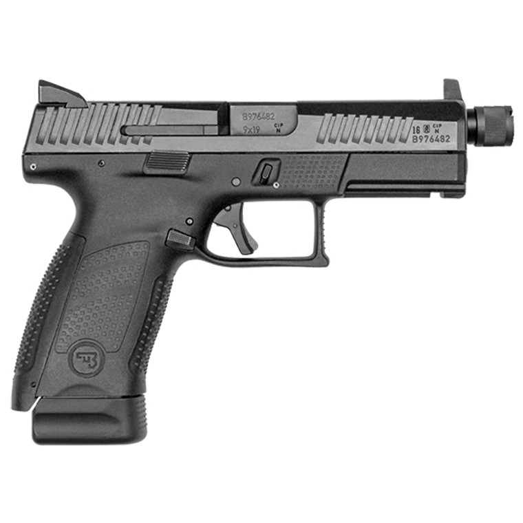 CZ-USA CZ P-10 C Suppressor-Ready 9mm Pistol Blk - 91533