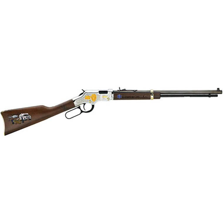 Henry EMS Tribute Edition .22 S/l/lr Lever Action Brown - H004EMS