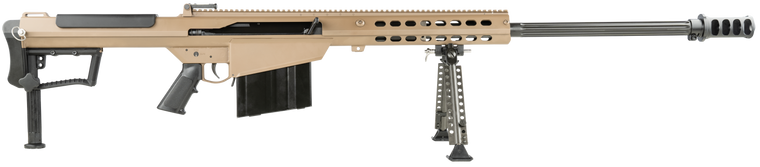 Barrett M107A1 29" Fluted Semi Auto .50 BMG Rifle FDE 