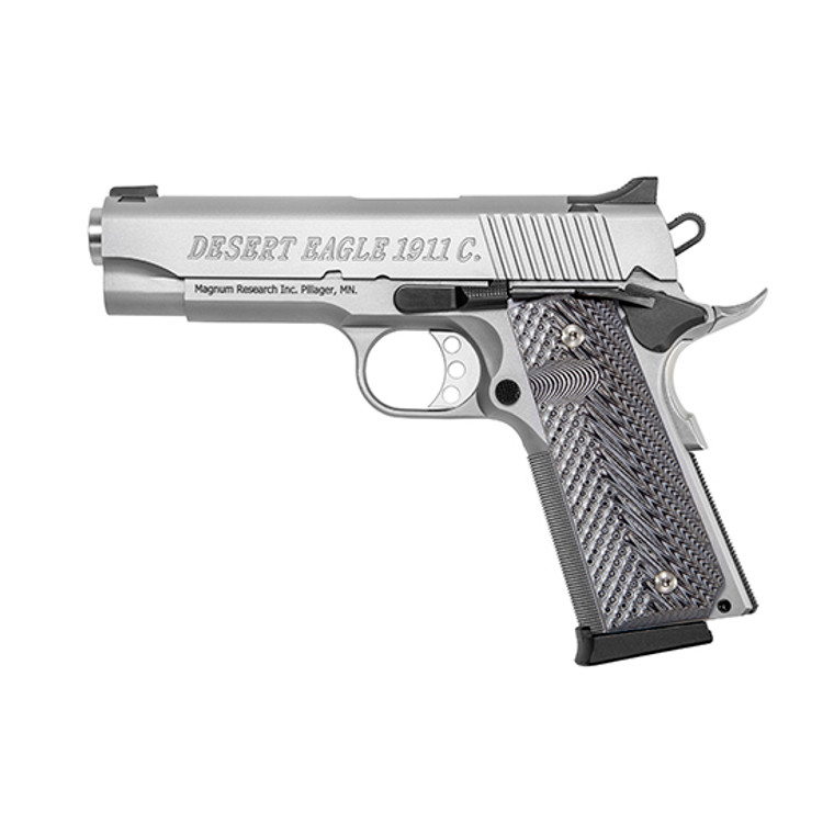 Magnum Research Desert Eagle 1911 C .45 ACP Pistol Matte S/S