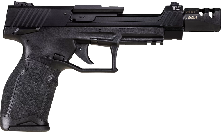 Taurus TX22 Competition SCR 5.4" 16rd 22lr Pistol Black - 1-TX22C151-T
