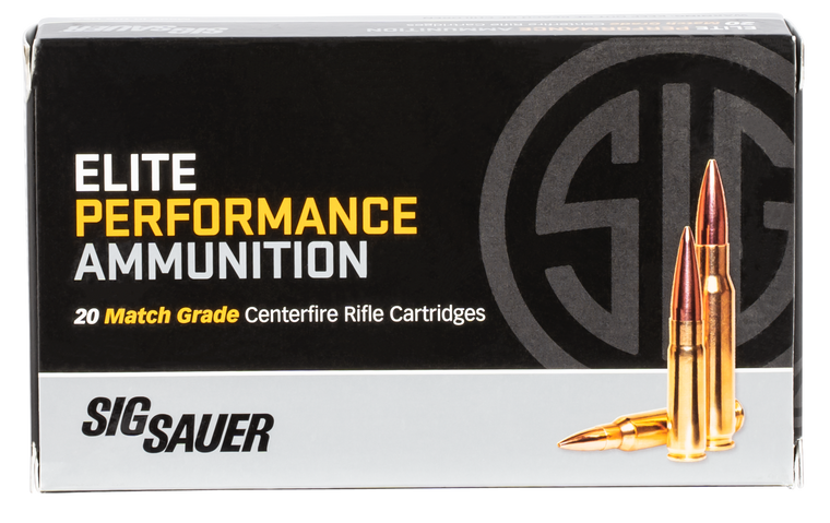 Sig Sauer Elite Performance Match Grade Ammunition 30-06 Springfield 175 Grain Open Tip Match 20RD