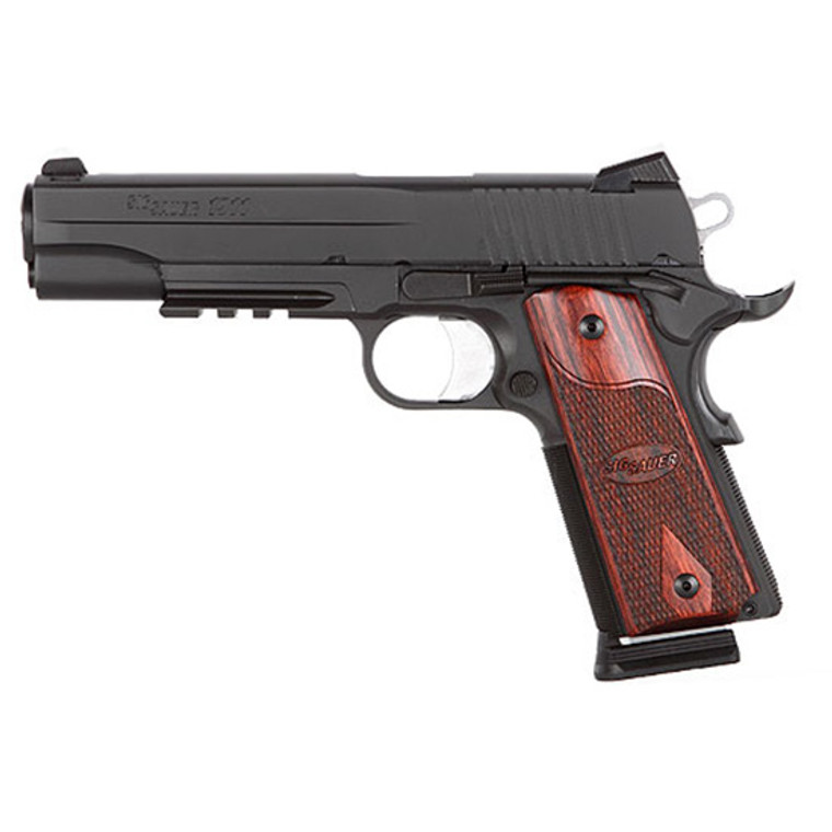 Sig Sauer 1911 Full-Size .45 ACP Pistol Black Nitron - 1911R-45-BSS-CA