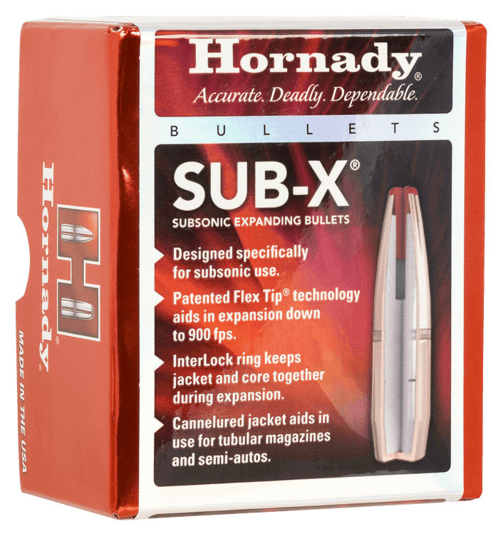 Hornady Sub-x Horn 3148 Bull .3115 255 Subx 100/15