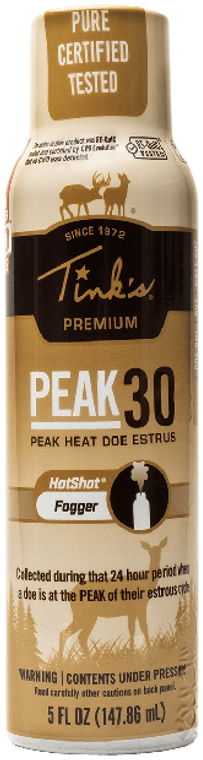 Dead Down Wind Peak30 Tinks W5503 Peak30 Prem Doe Estrs 5oz Fogger