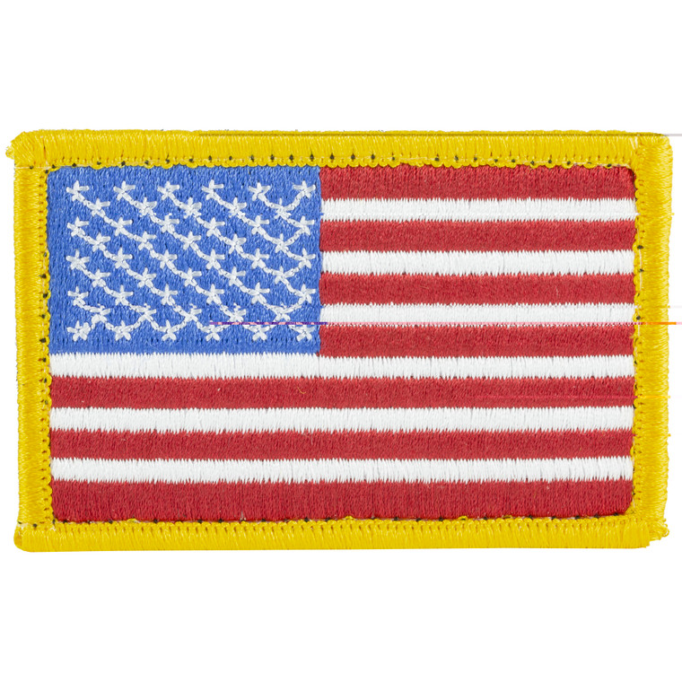 BLACKHAWK American Flag Patch 2"X3" Hook and Loop Red White and Blue 90RWBV