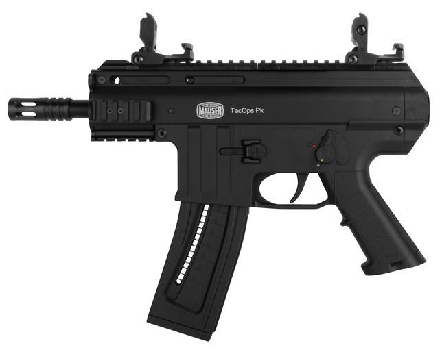 BLG MAUSER TAC OPS PK 22LR BLK RAIL 2 22RD