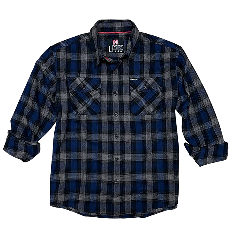 Horizon Design Flannel Shirt Hdesign 32204 Hornady L/s Flannel Xl Navy