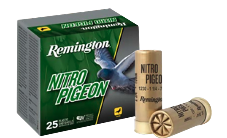 Remington Ammunition Nitro Pigeon Rem R28681 Np127 Ntr Phsnt 12 2.75 7.5 25/10