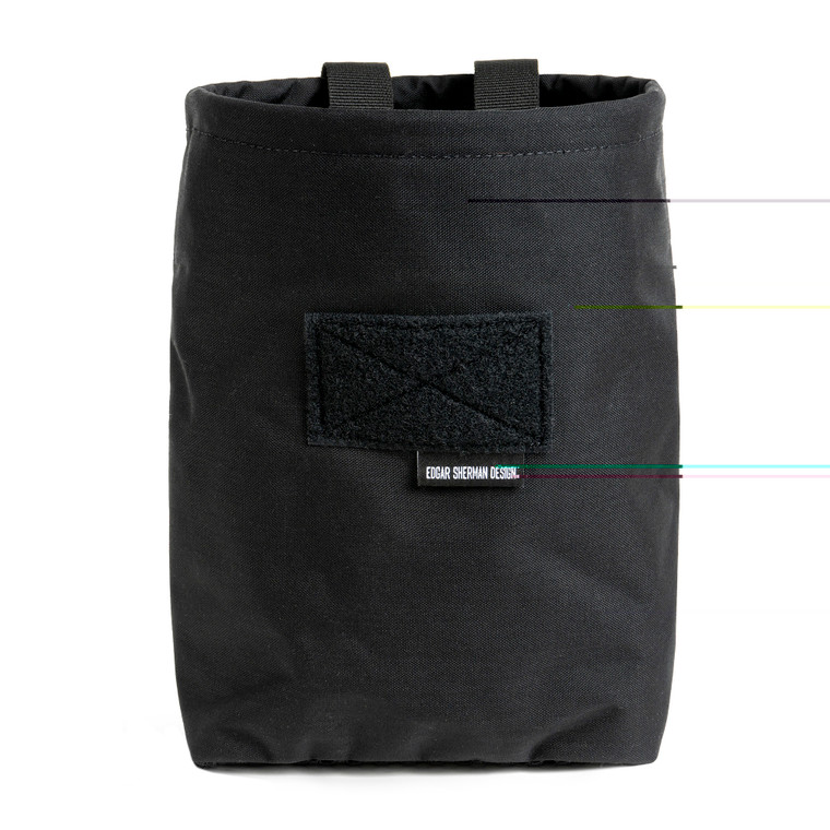 Esd Sap Bucket Dump Pouch Black