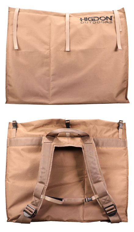 Higdon Outdoors 37195 X-Slot Turkey Bag Universal Tan 600D Polyester