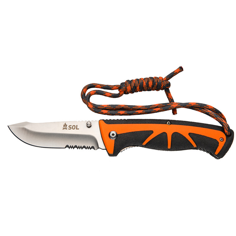 S.O.L. Survive Outdoors Longer Stoke Folding Knife