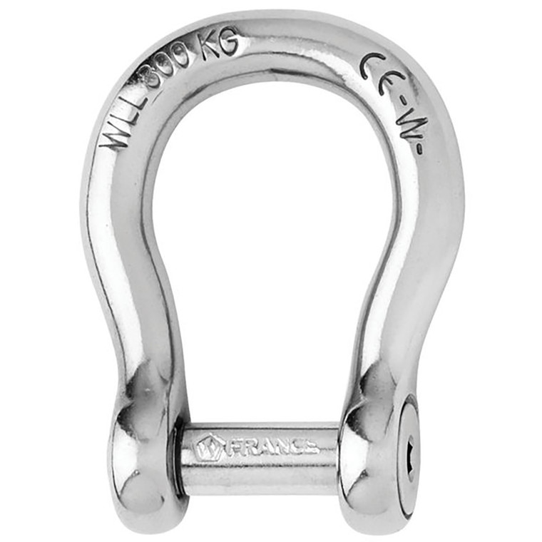 Wichard Self-Locking Allen Head Pin Bow Shackle - 10mm Diameter - 13/32"