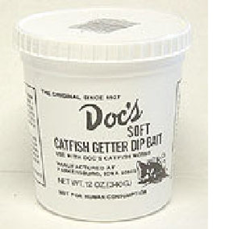 Doc's Catfish Bait 7lb Pail-XStiff Blood