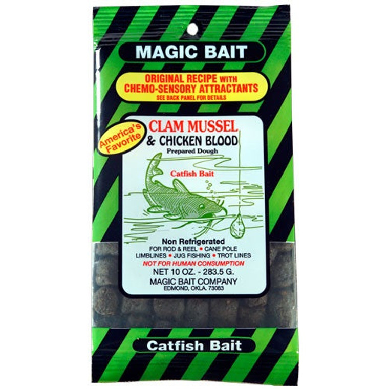 Magic Bait Clam Mussel/Chicken Blood Bait 10oz