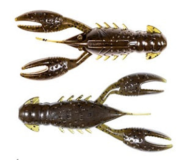 Z-Man Pro CrawZ 3.5" 3pk Green Pumpkin