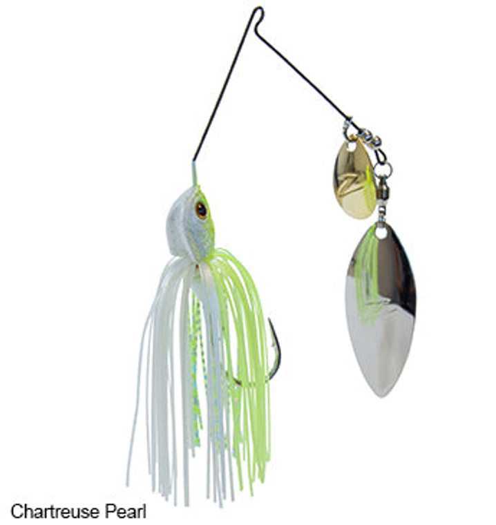 Z-Man Slingbladez Spinnerbait 1/2 Wil/Col Chart/Pearl