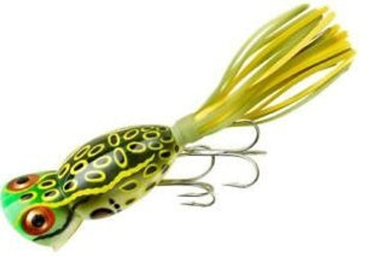 Arbogast Hula Popper 5/8 Leopard Frog