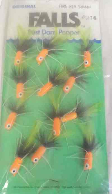 Betts Falls Fly Fluorescent Orange Size 10