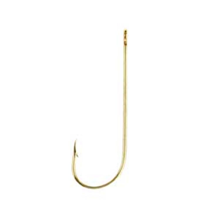 Eagle Claw Gold Aberdeen Hook 10ct Size 2/0