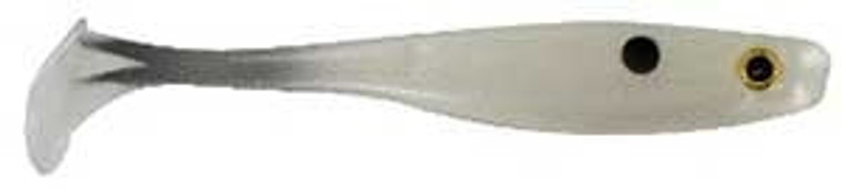 Big Bite Suicide Shad 5" 4ct Pearl