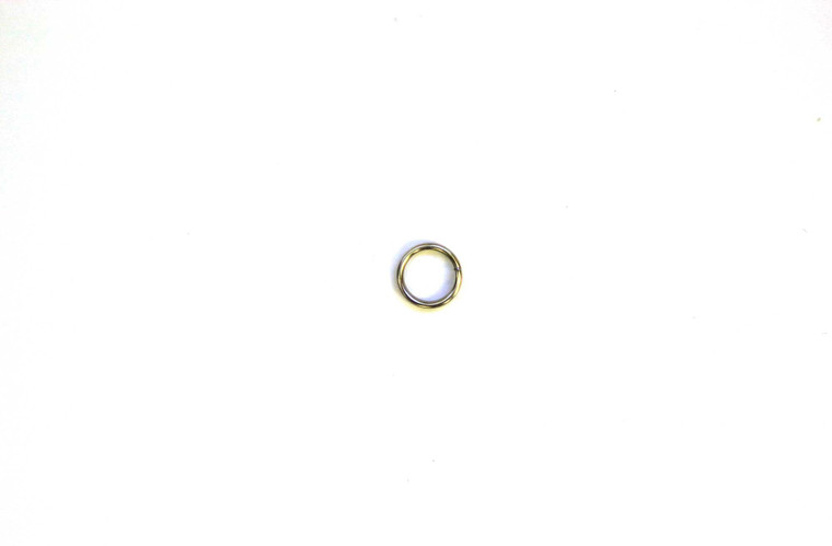 Eagle Claw Split Rings Nickle 5ct Size 6