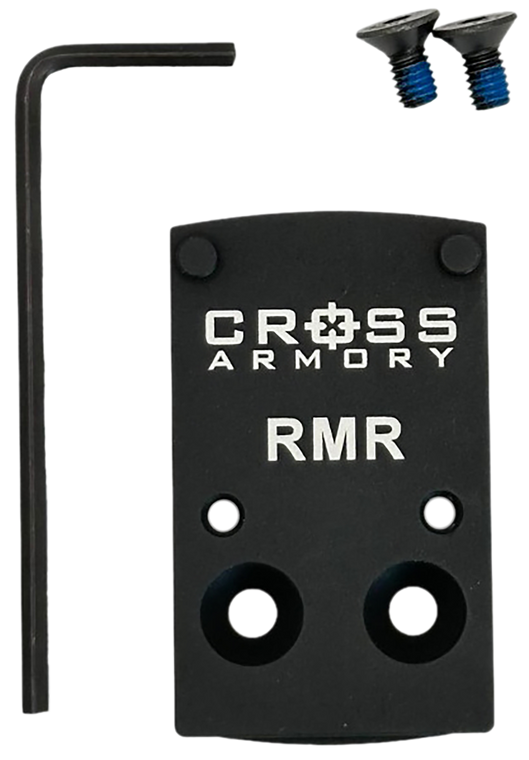 Cross Armory Crrmadapter Adapter Plate Oxide Alumn Compatible W/ Rmr Optics