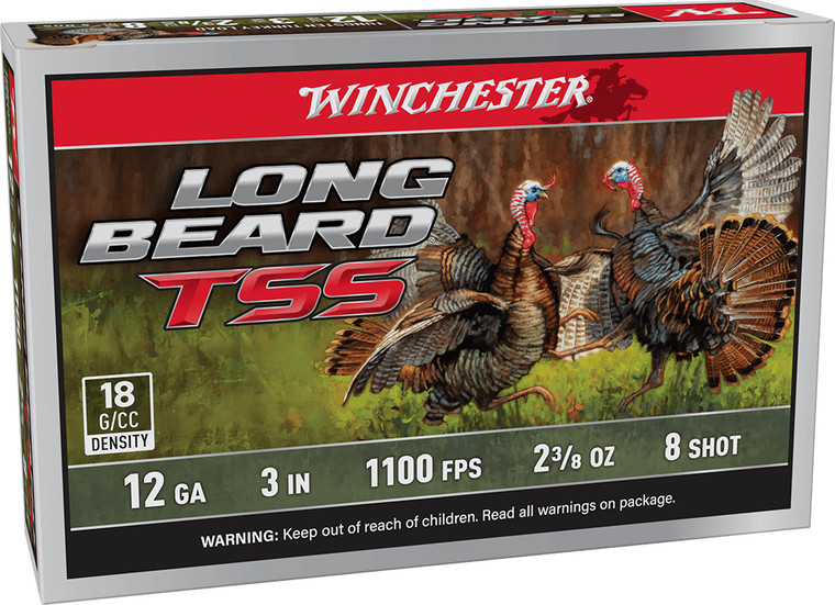 Winchester Long Beard Tss 12Ga - 3" " 2-3/8Oz #8 5Rd 10Bx/Cs